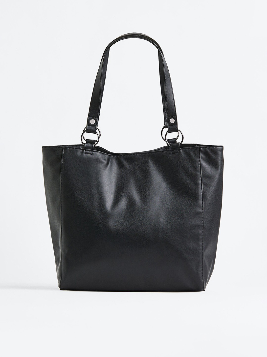 

H&M Shopper Shoulder Bag, Black