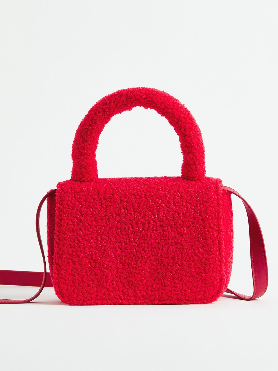 

H&M Teddy Mini Bag, Red