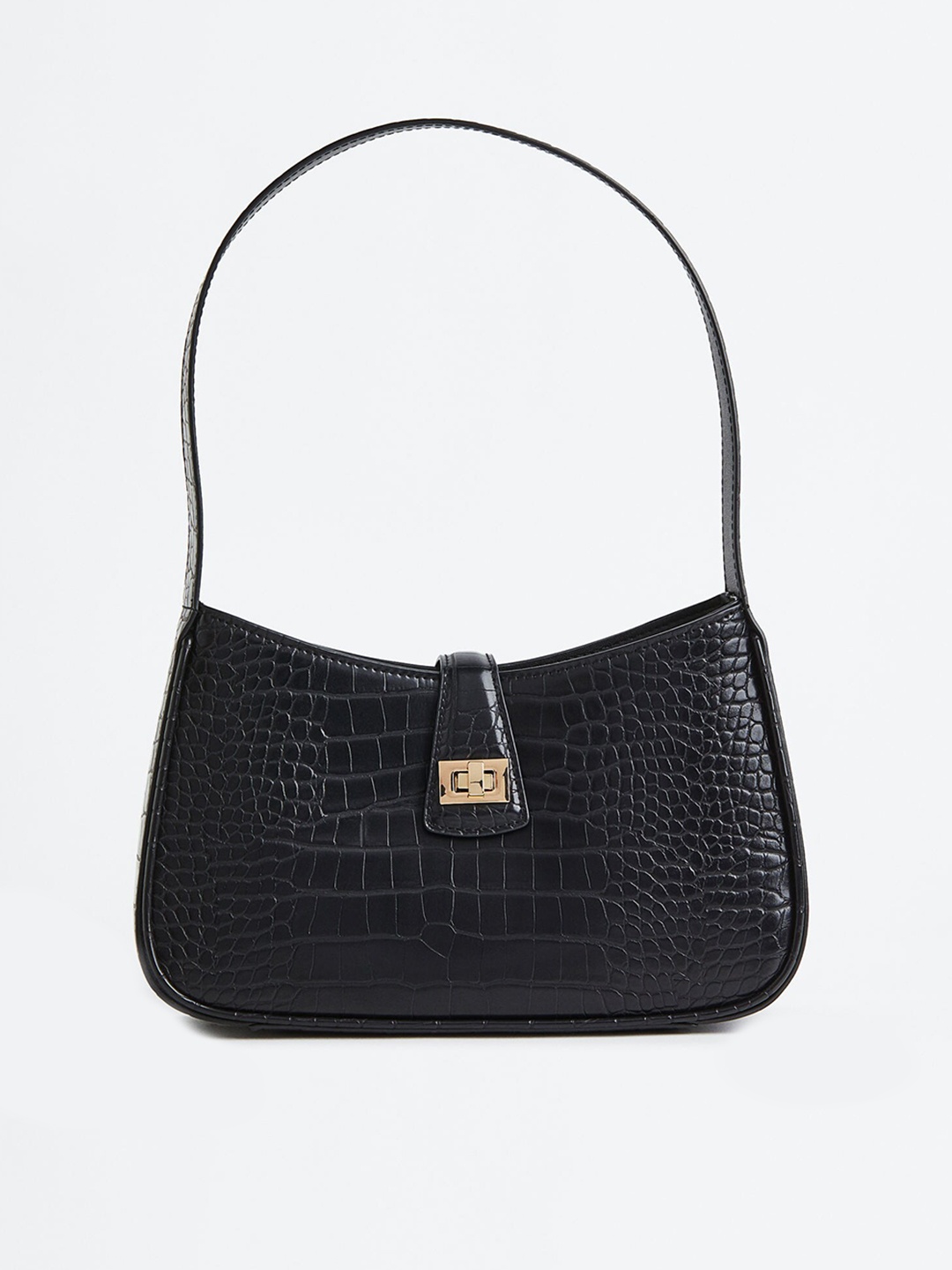 

H&M Women Shoulder Bag, Black