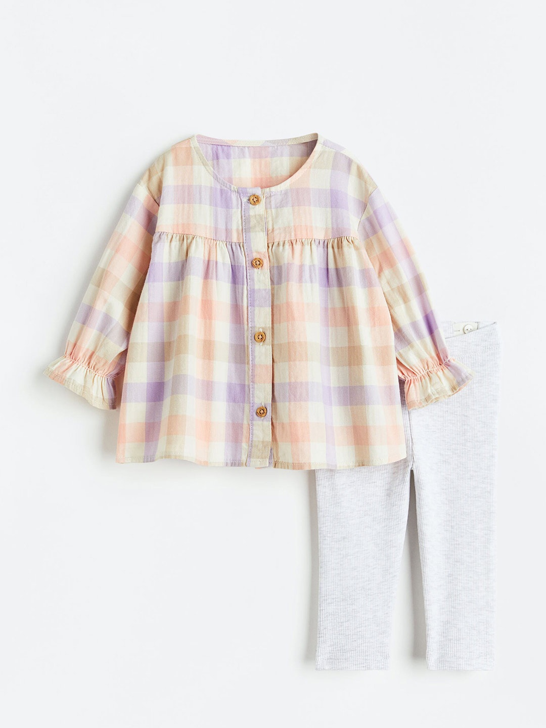 

H&M Girls 2-Piece Set, Grey