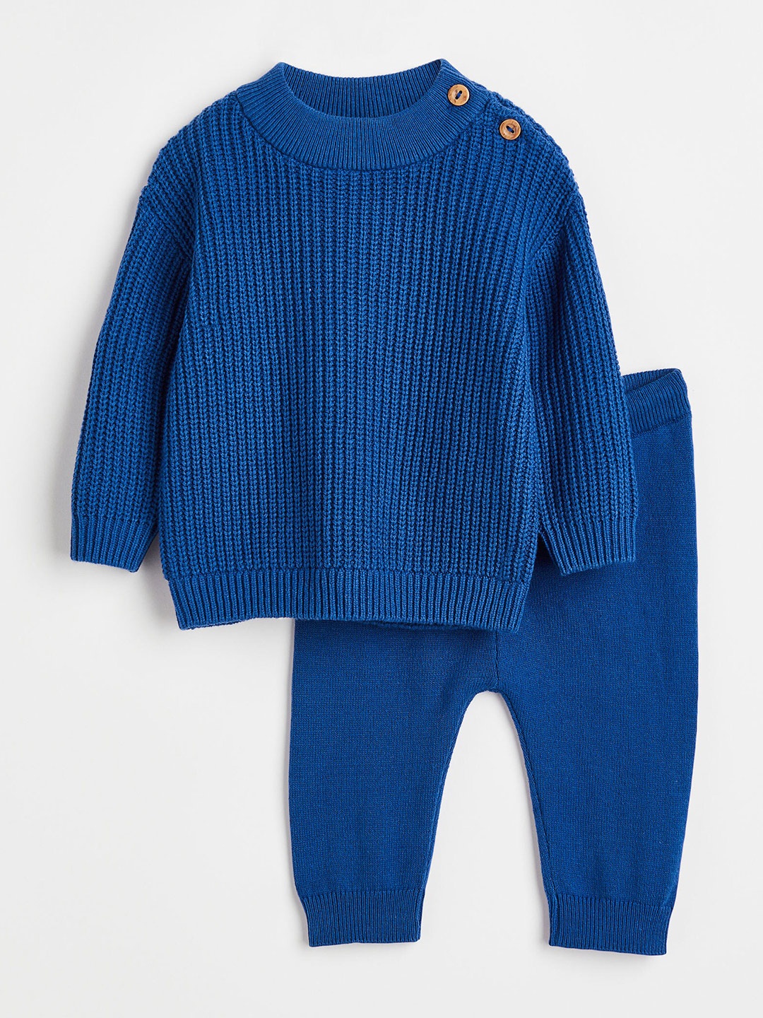 

H&M Boys 2-Piece Knitted Set, Blue