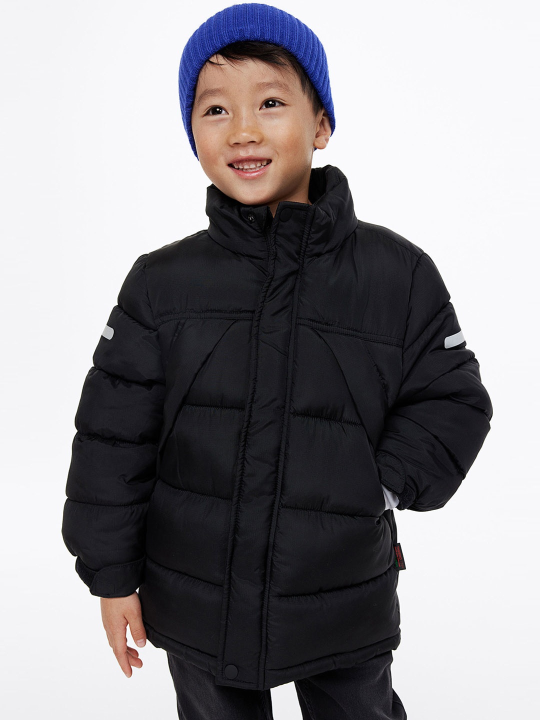 

H&M Boys Thermolite Water-Repellent Jacket, Black