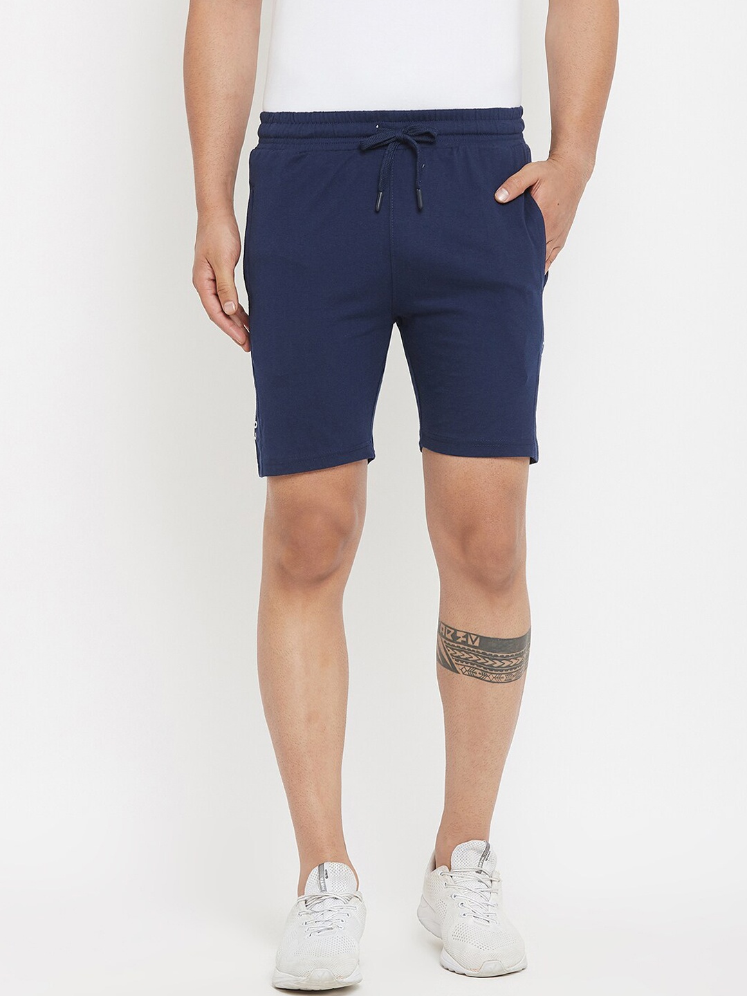 

Duke Men Slim Fit Sports Shorts, Blue
