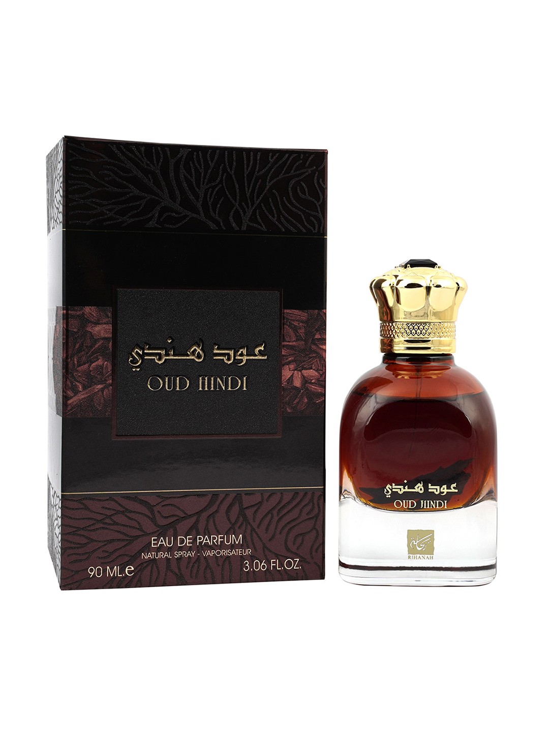 

NUSUK Men Oud Hindi Imported Long Lasting Eau de Parfum - 100 ml, Multi
