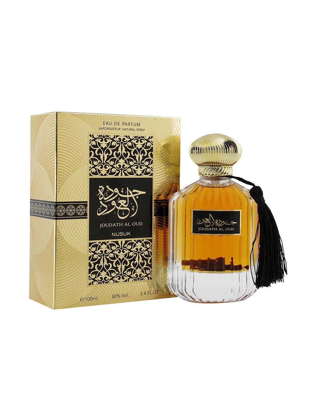 

NUSUK Men Joudath Al Oud Imported Long Lasting Eau De Parfum - 100 ml, Beige