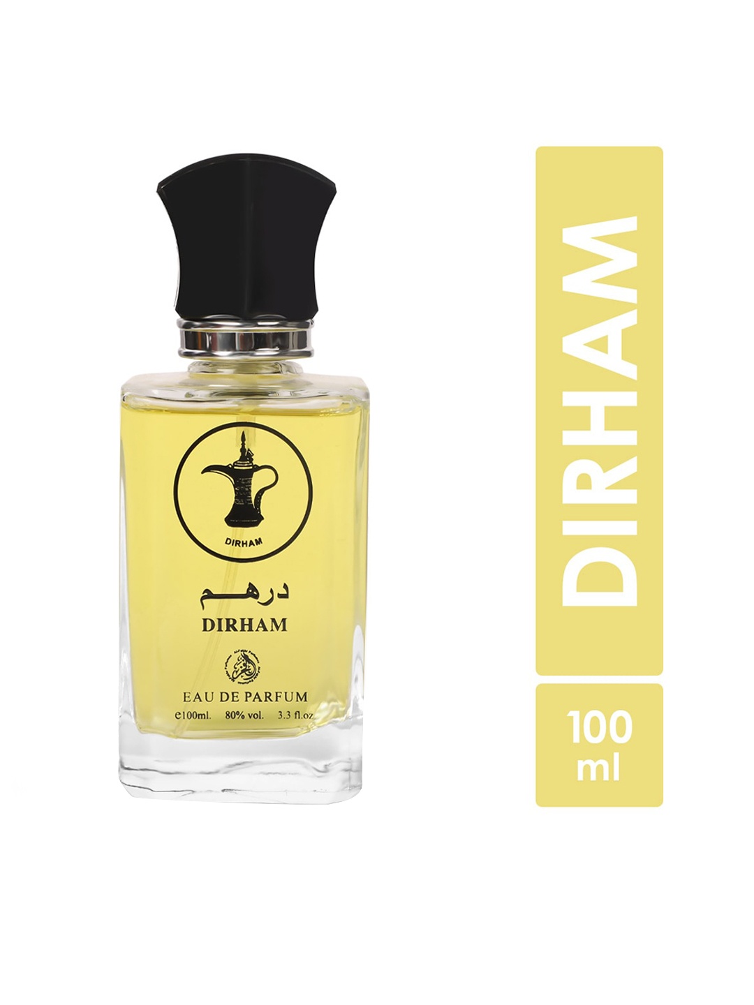 

Al-Fakhr Perfumes Men Dirham Premium Long Lasting Eau de Parfum - 100 ml, Multi