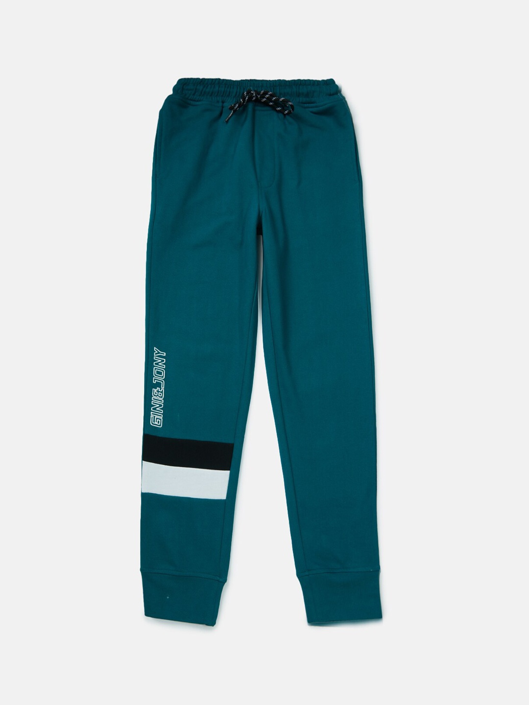 

Gini and Jony Boys Cotton Joggers, Green