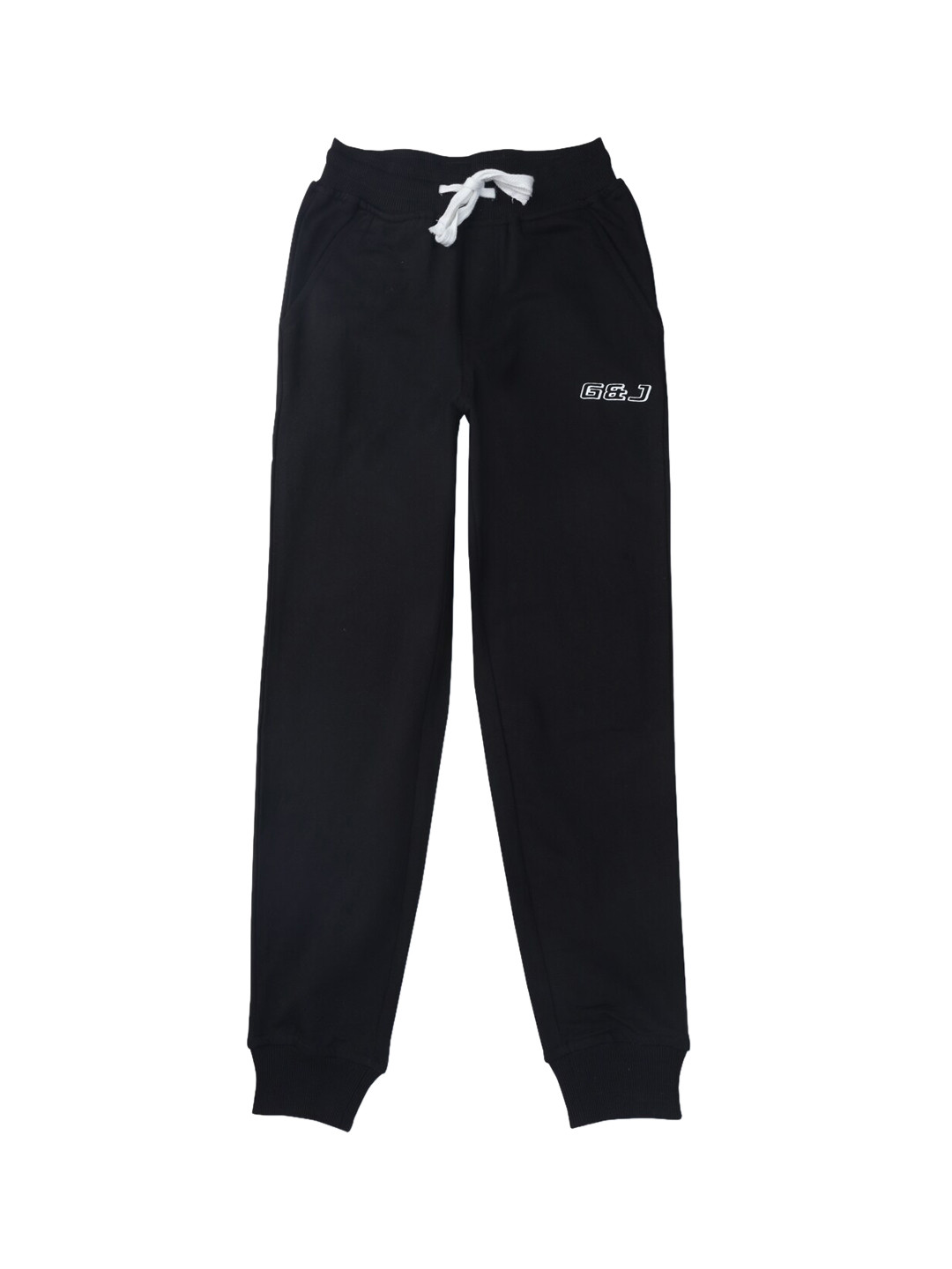 

Gini and Jony Girls Cotton Joggers, Black