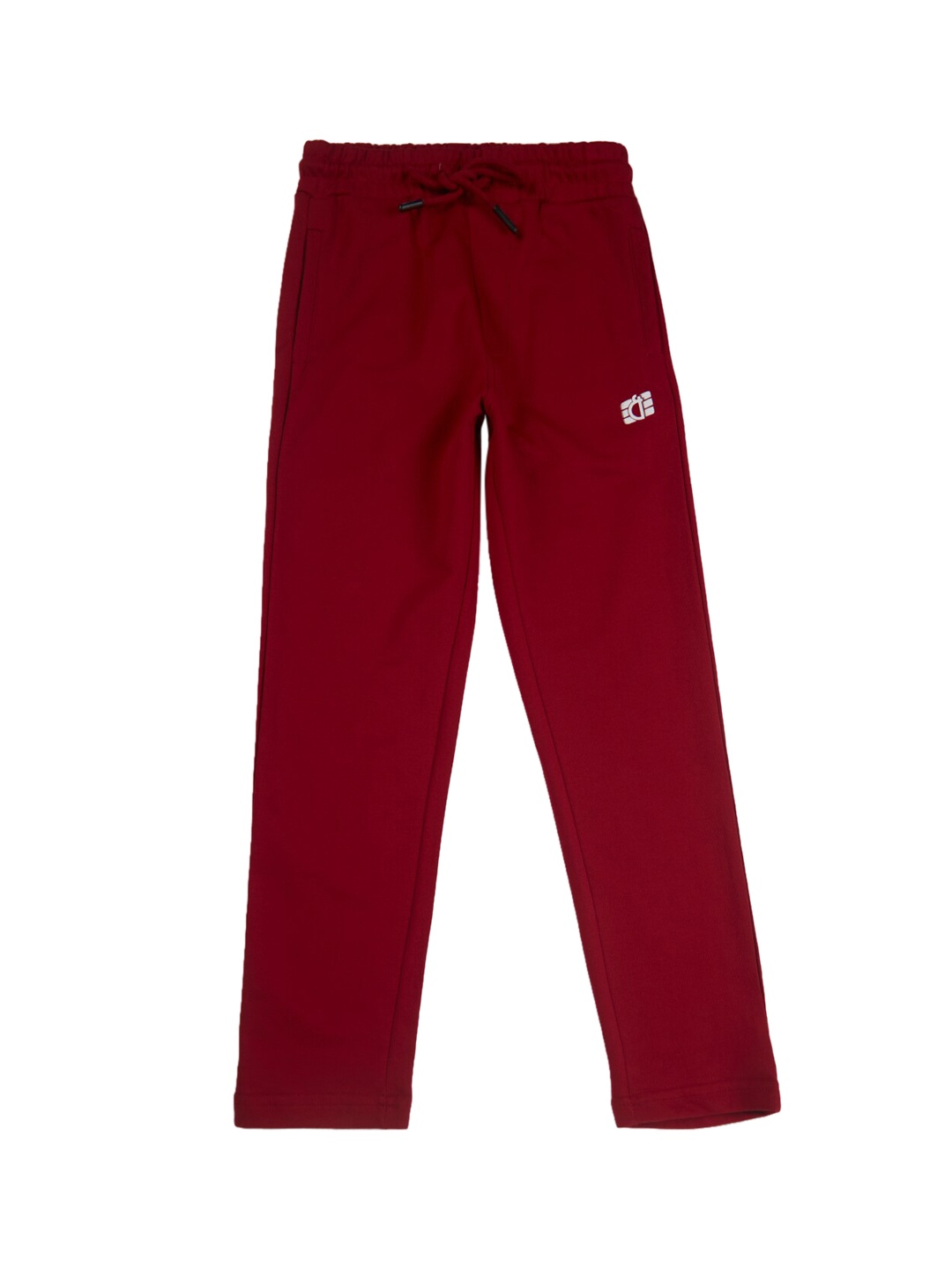

Gini and Jony Boys Cotton Elasticated Track Pant, Maroon