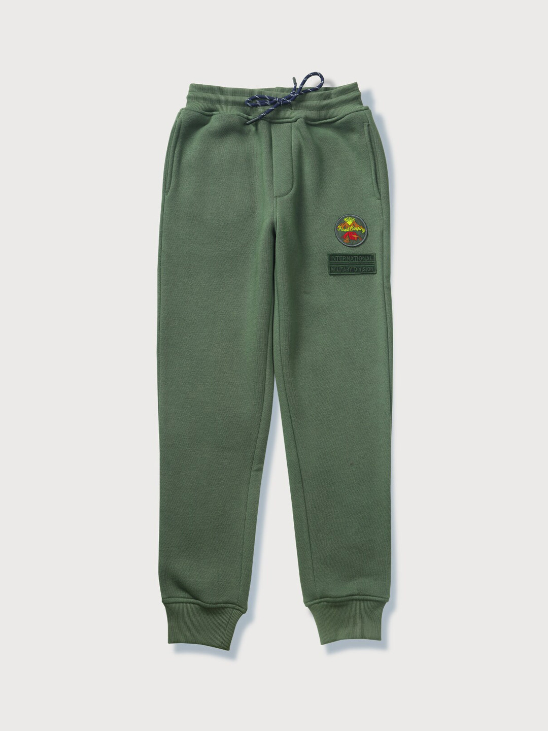 

Gini and Jony Boys Cotton Joggers, Green