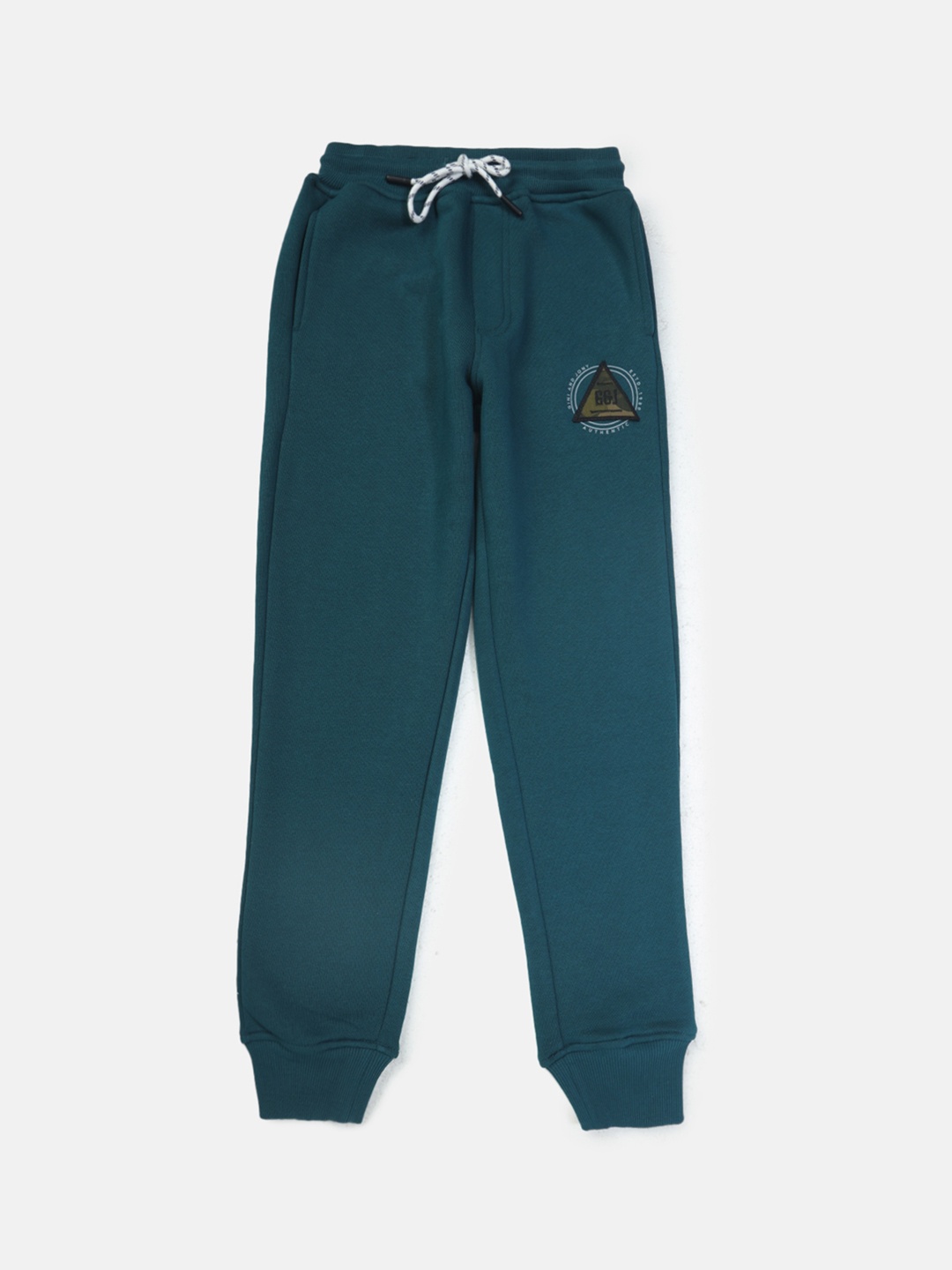 

Gini and Jony Boys Cotton Joggers, Green