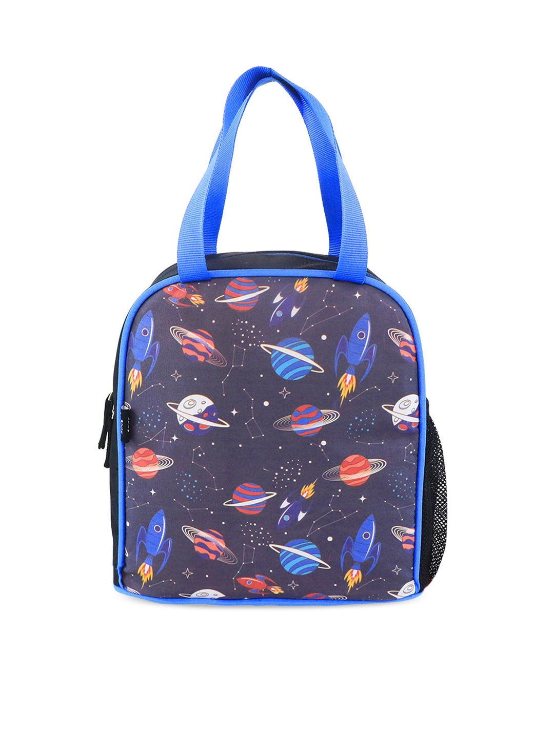 

Smily Kiddos Space Printed Lunch Bag, Violet