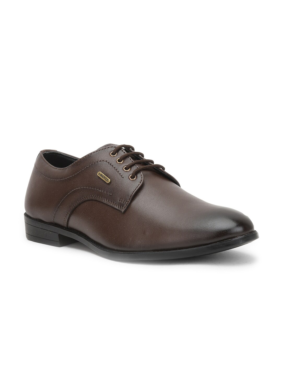 

Liberty Men Leather Formal Derbys, Brown
