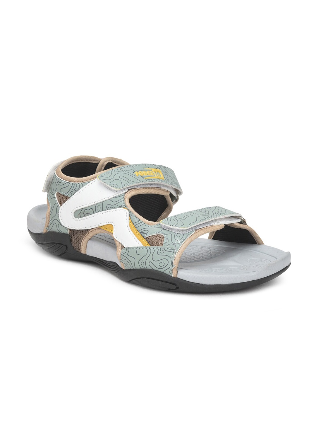 

Liberty Men Printed Sports Sandals, Green