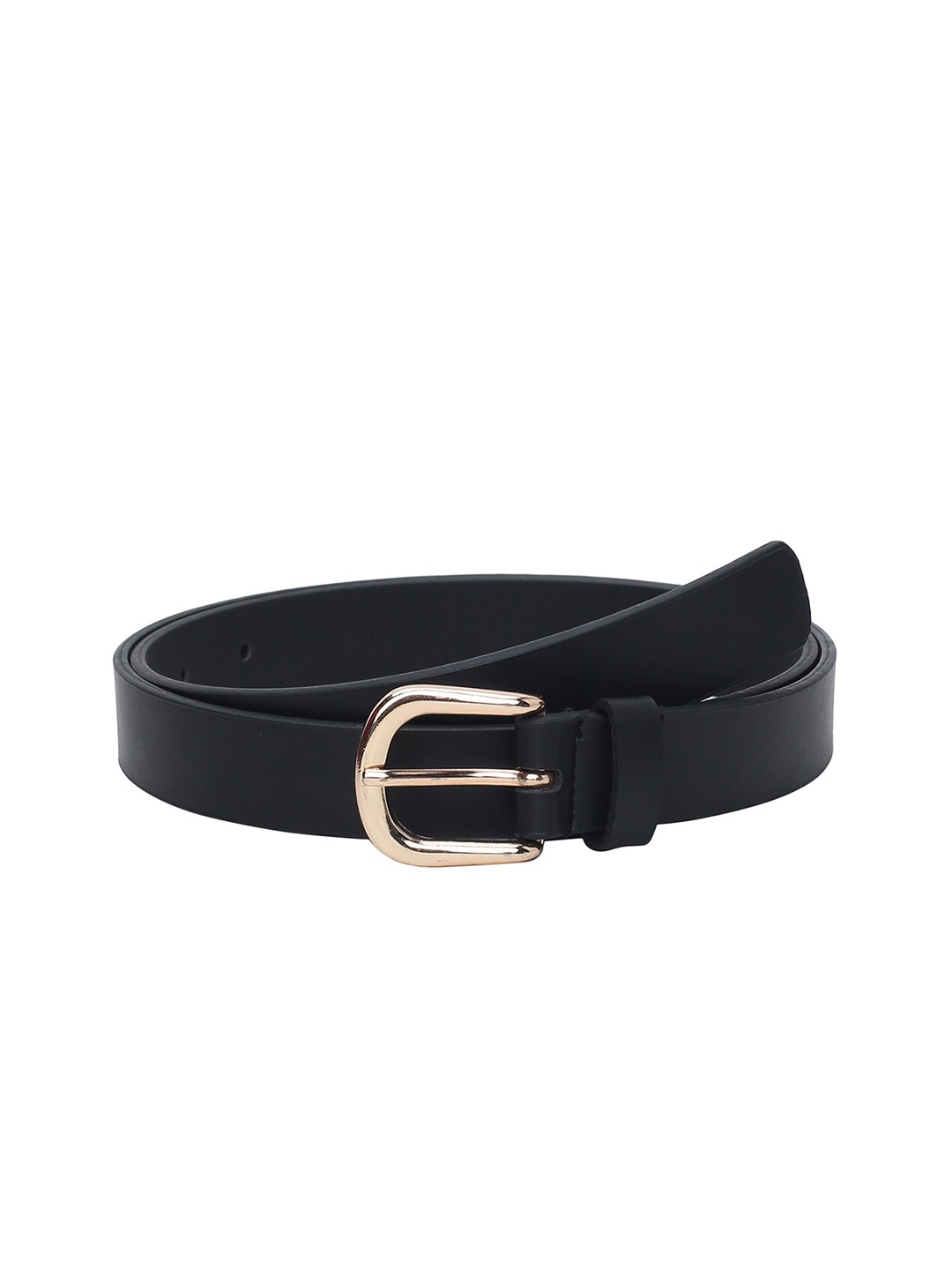 

CRUSSET Women Black PU Belt