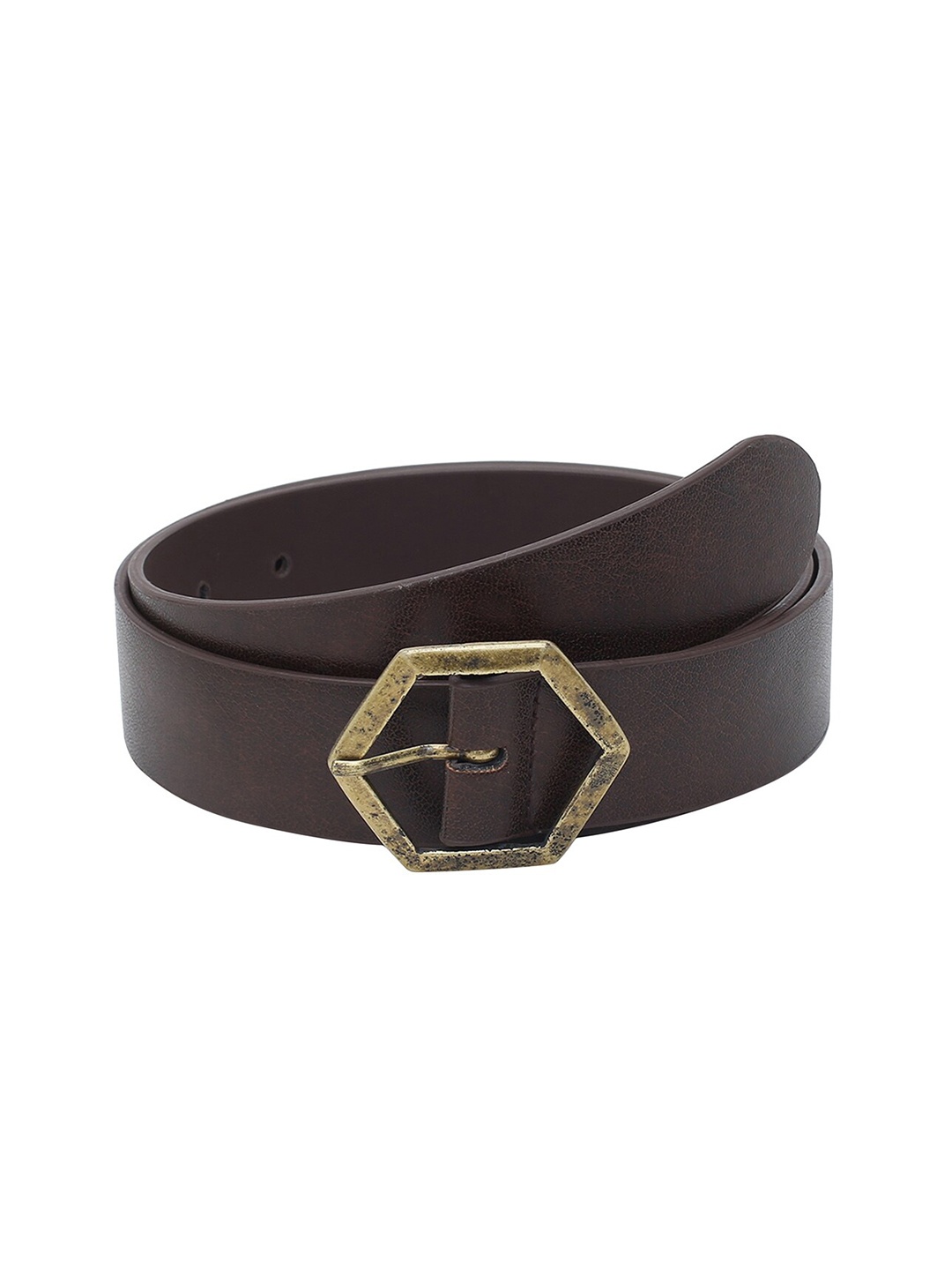 

CRUSSET Women PU Belt, Brown