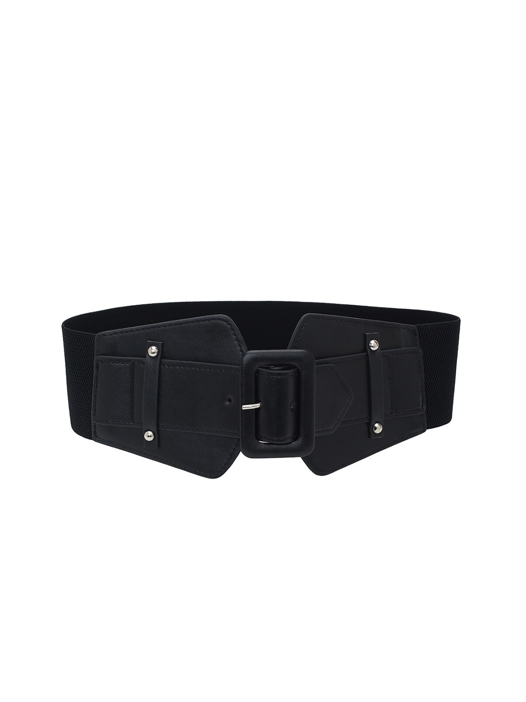 

CRUSSET Women Black PU Belt