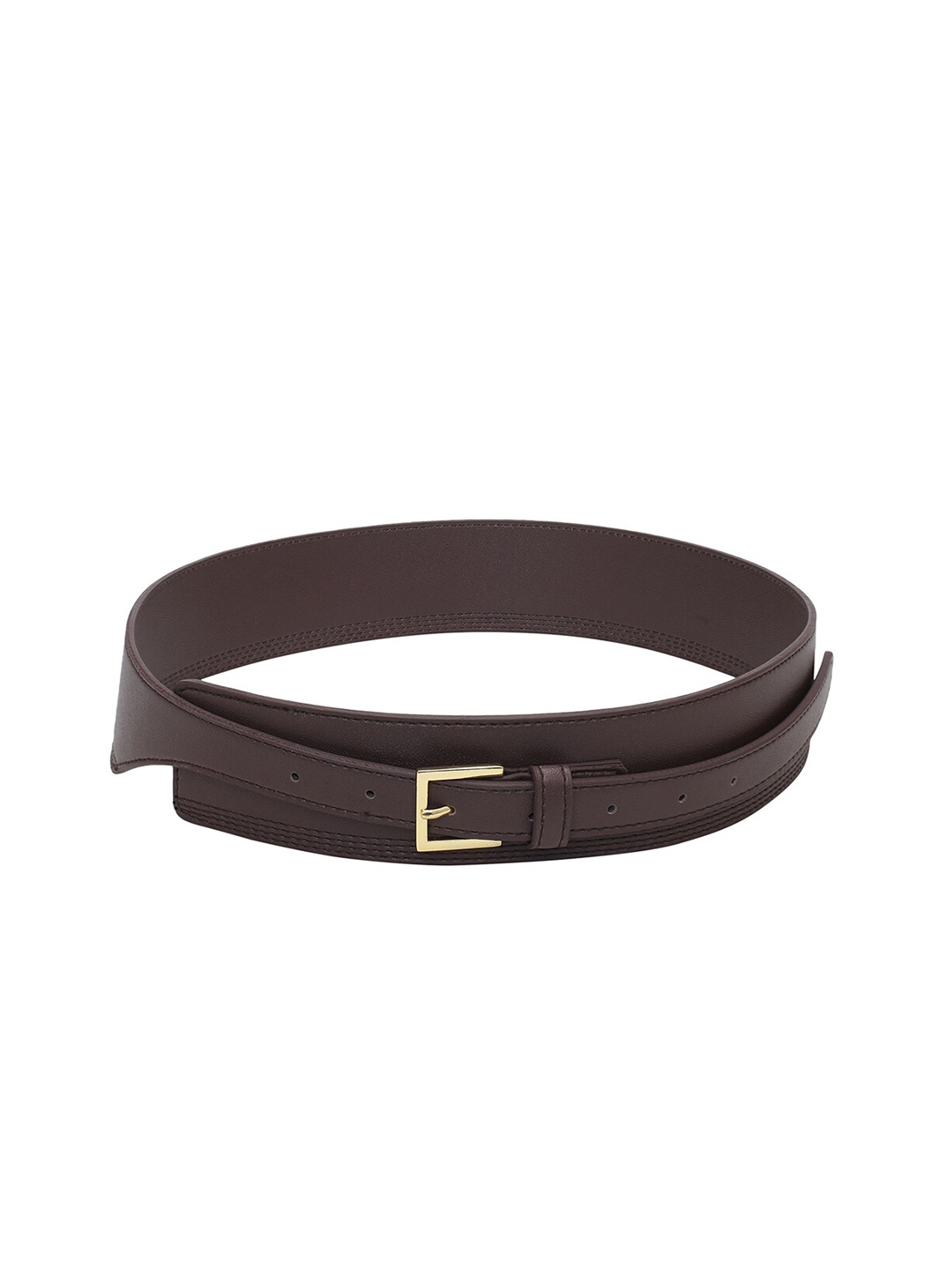 

CRUSSET Women Brown PU Belt