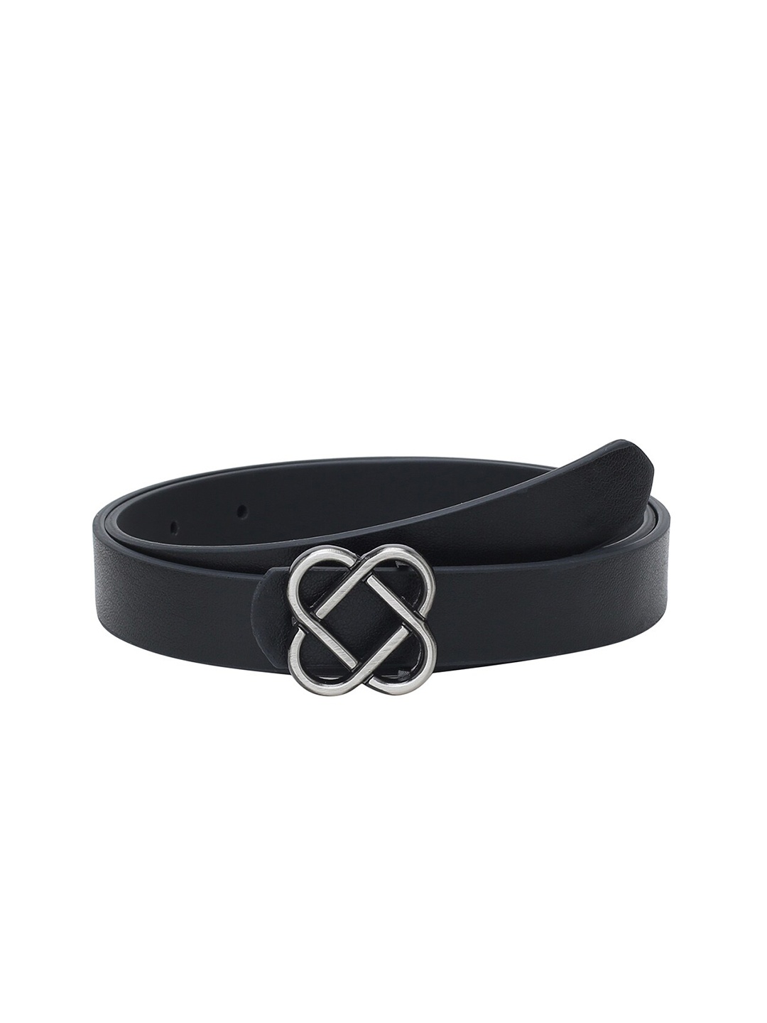 

CRUSSET Women Black PU Belt