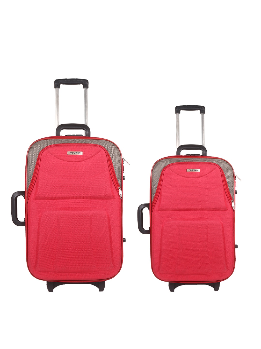 

Trumpkin Red Set of 2 Soft-Sided Cabin Trolley Bags