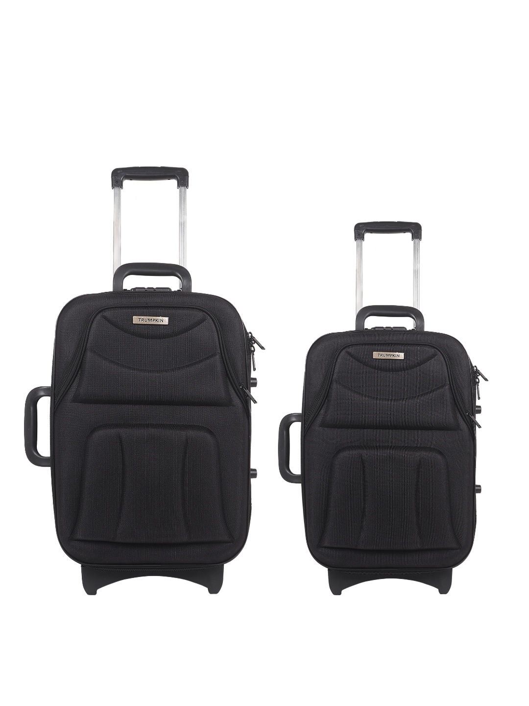 

Trumpkin Black Set Of 2 Soft-Sided Trolley Bag