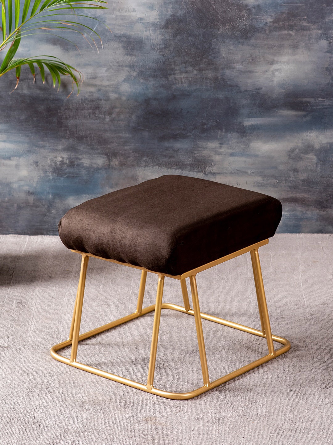 

nestroots Coffee Brown Solid Ottomans