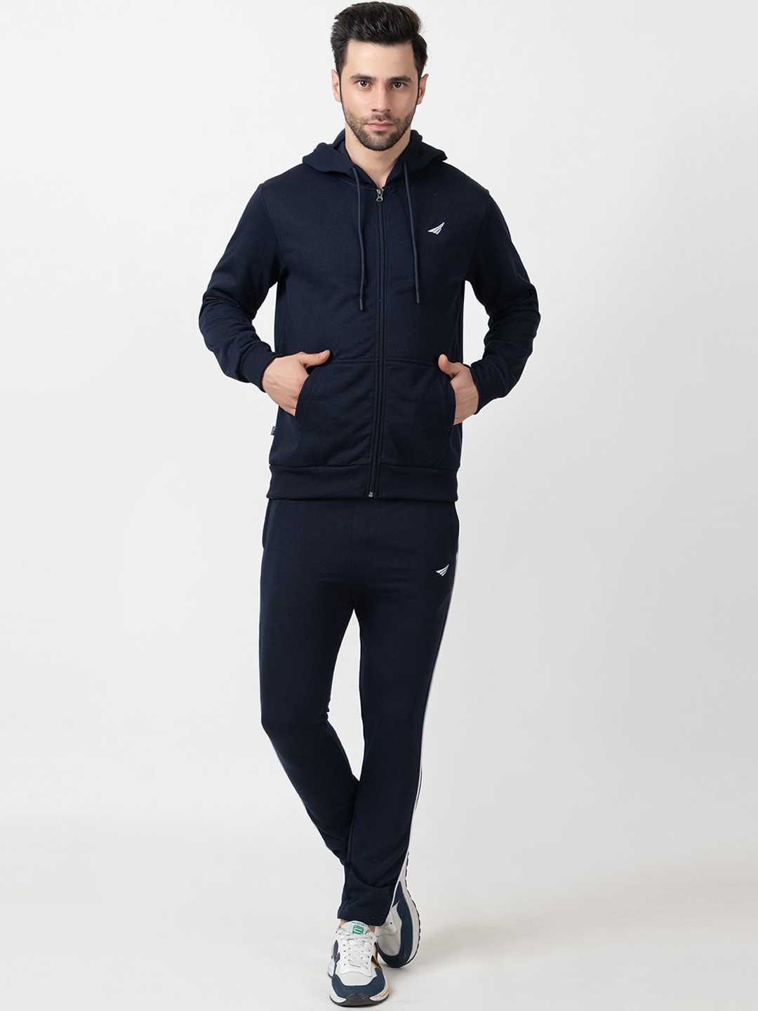 

Oakmans Men Fleece Tracksuits, Navy blue