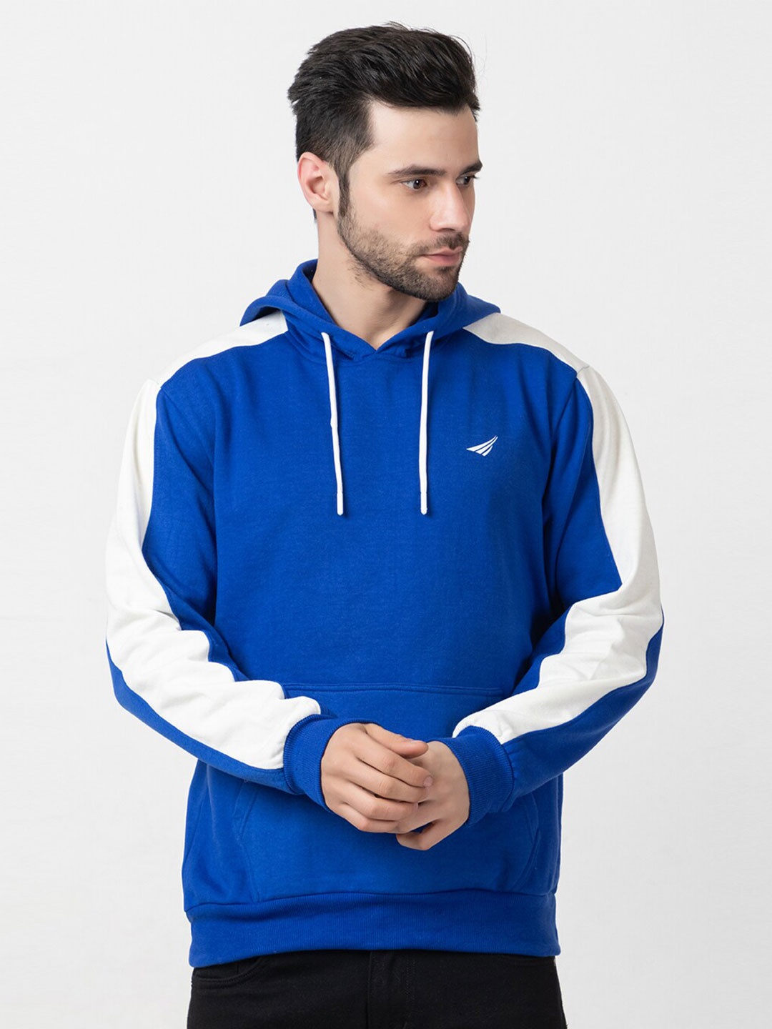 

Oakmans Men Hooded Sweatshirt, Blue