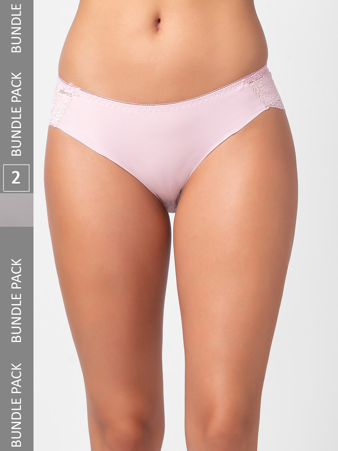 

FashionRack Women Pack Of 2 Assorted Hipster Briefs