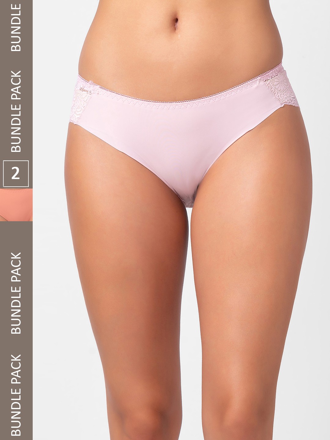 

FashionRack Women Pack Of 2 Assorted Hipster Briefs