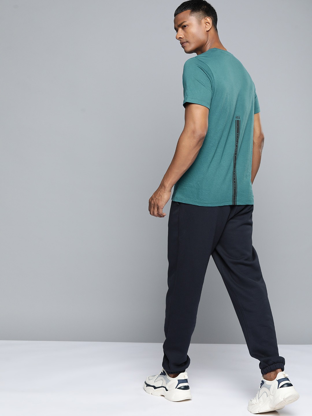 

HRX by Hrithik Roshan Regular Fit T-shirt, Teal