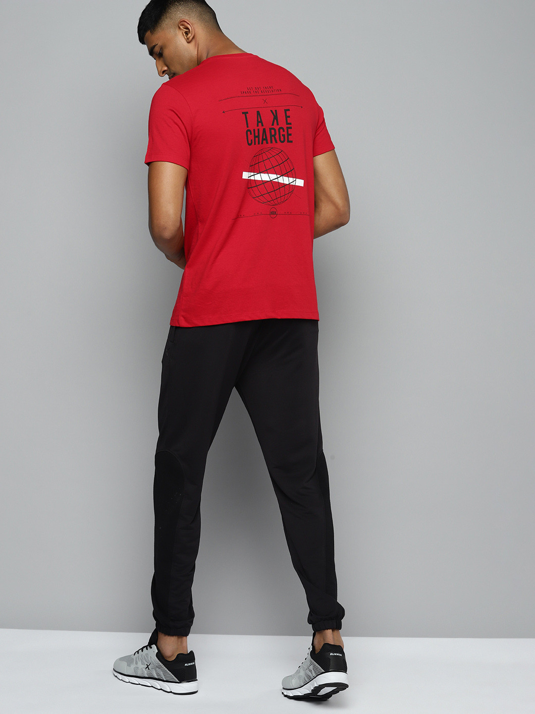 

HRX by Hrithik Roshan Printed T-shirt, Red
