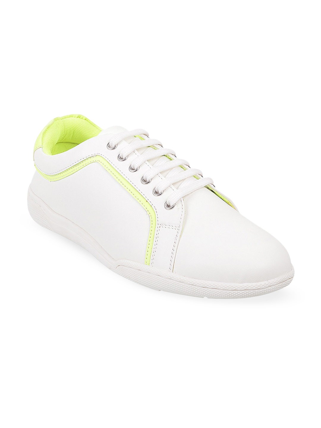 

Mochi Men Colourblocked Sneakers, White