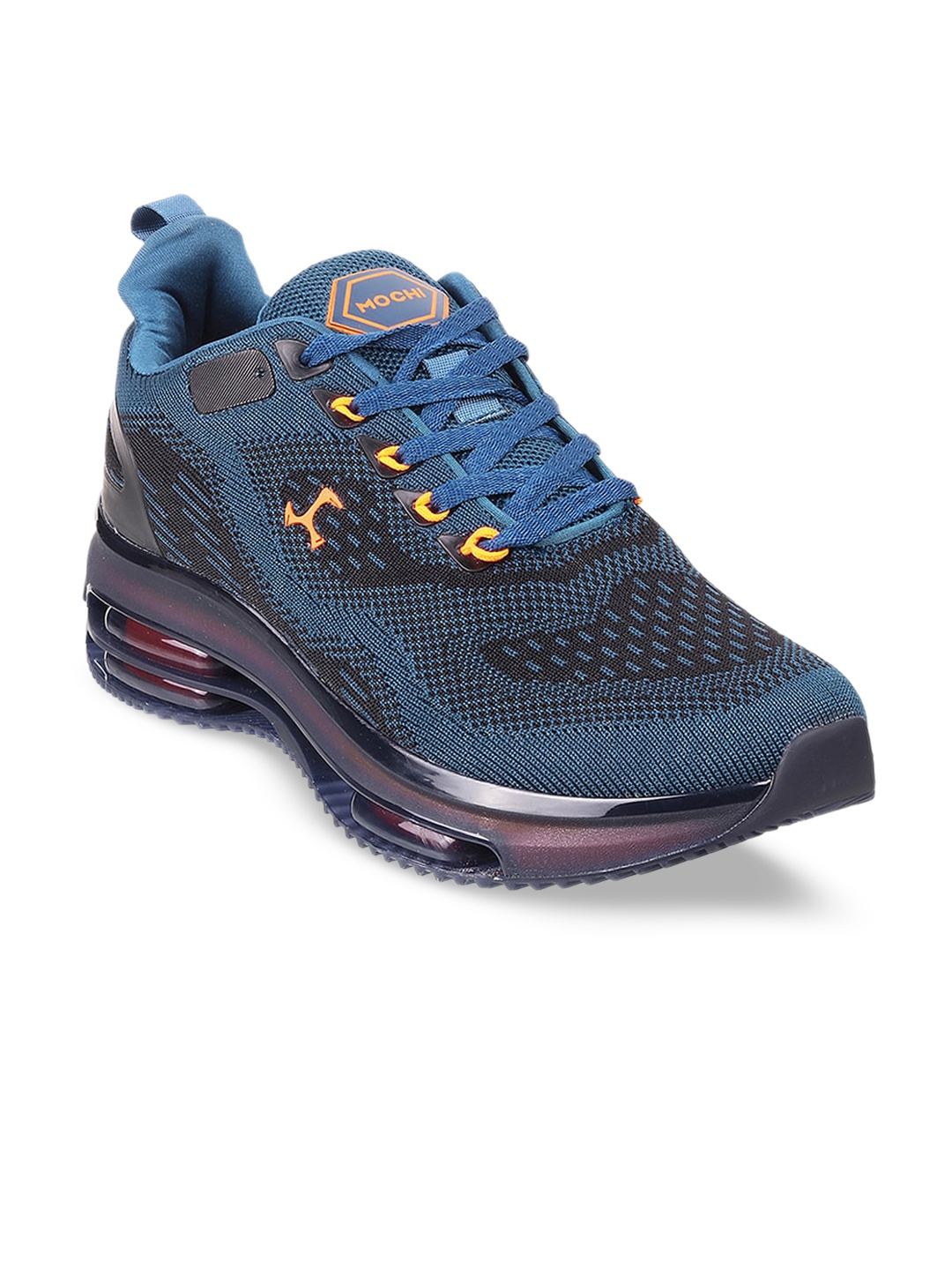 

Mochi Men Woven Design Sneakers, Blue