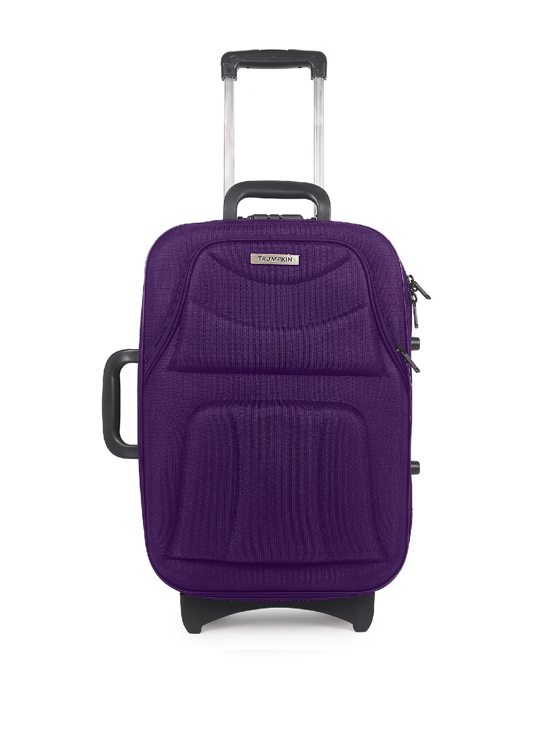 

Trumpkin Medium Size Soft-Sided Polyester Trolley Bag, Purple