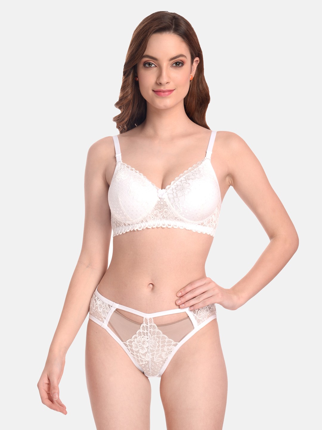 

LOTUSLEAF Self-Designed Lingerie Set, White