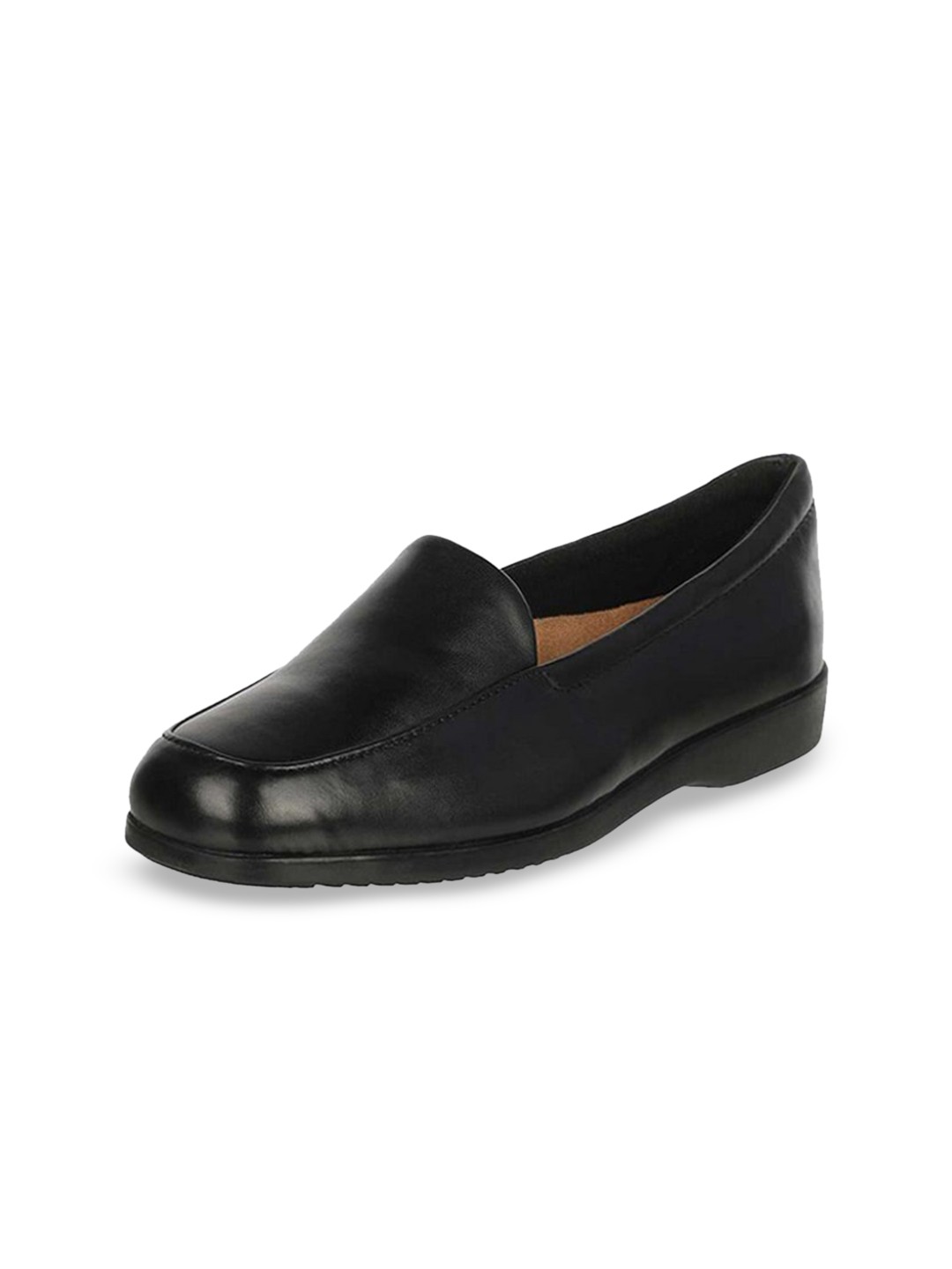 

Clarks Women Lightweight Leather Loafers, Black