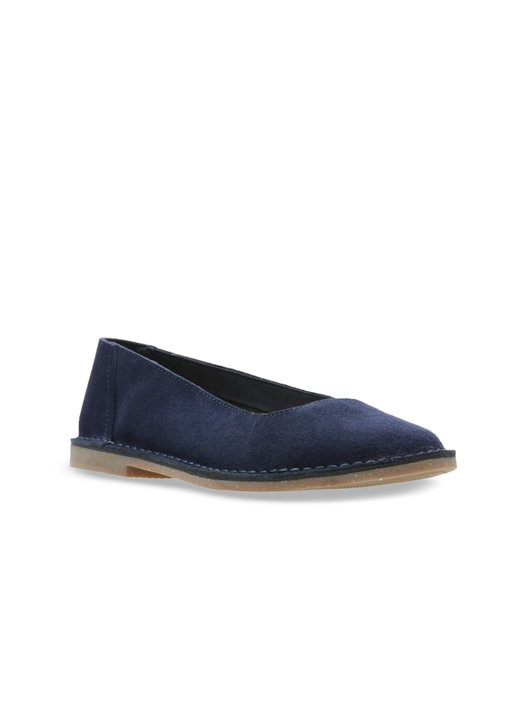 

Clarks Women Suede Ballerinas, Navy blue