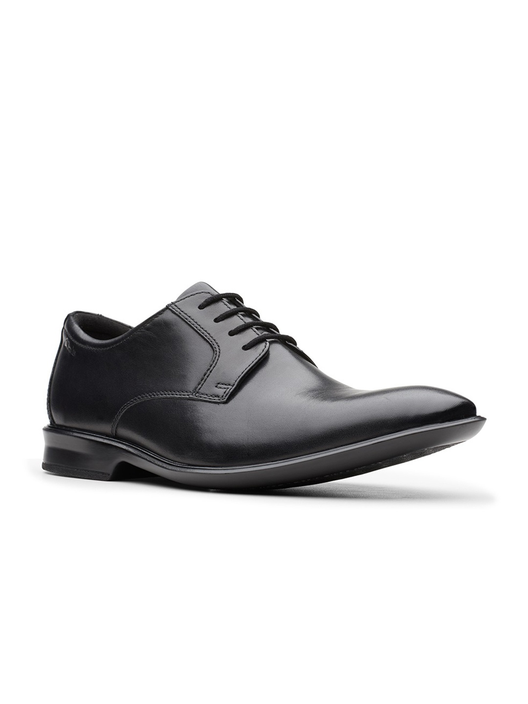 

Clarks Men Leather Formal Derbys, Black