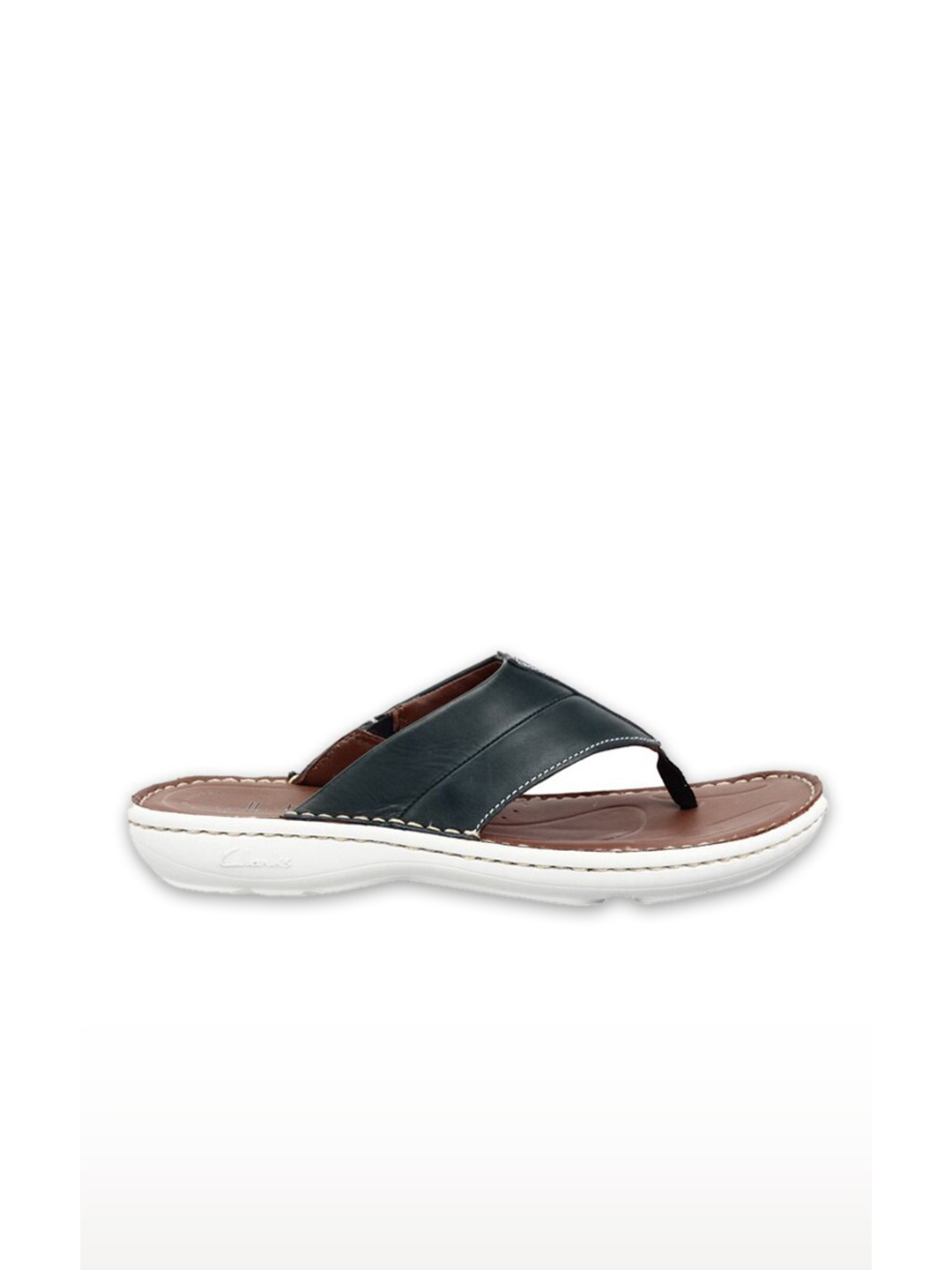 

Clarks Men Leather Comfort Sandals, Brown