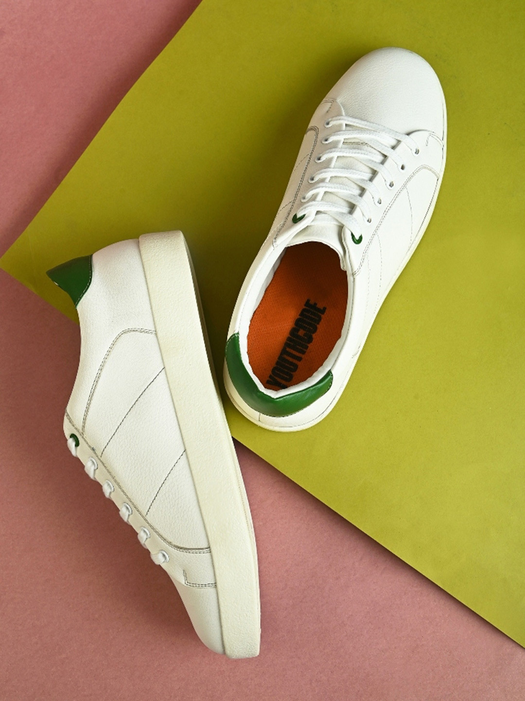 

HRX by Hrithik Roshan Men Colourblocked Sneakers, White