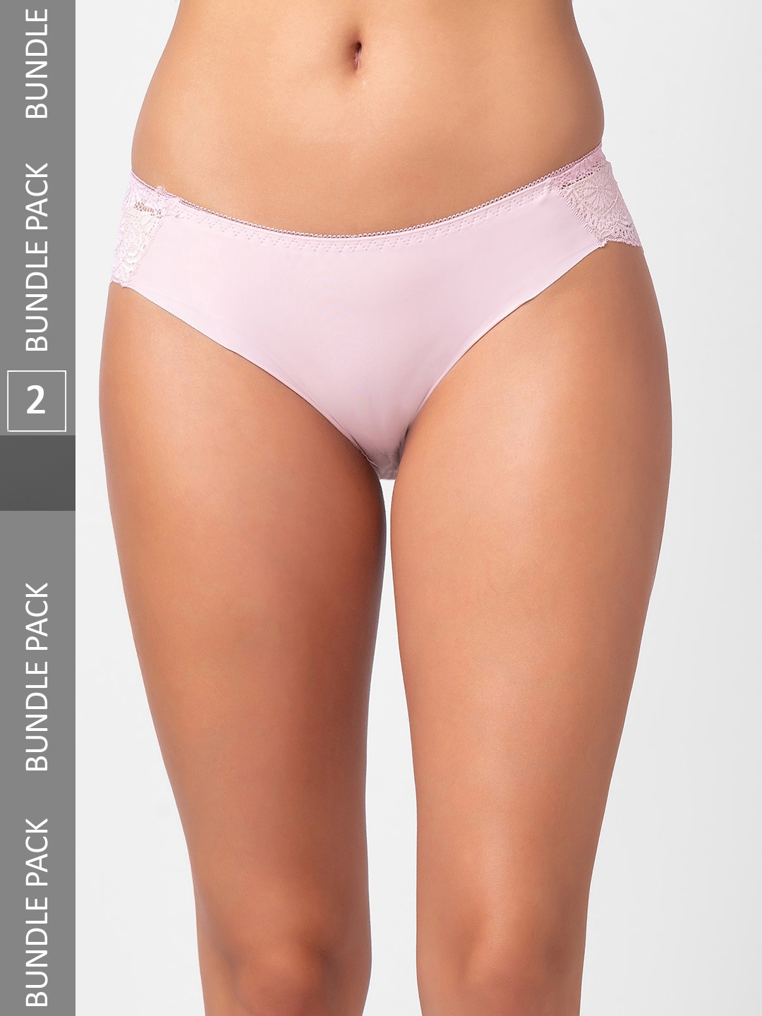 

FashionRack Women Pack Of 2 Assorted Hipster Briefs