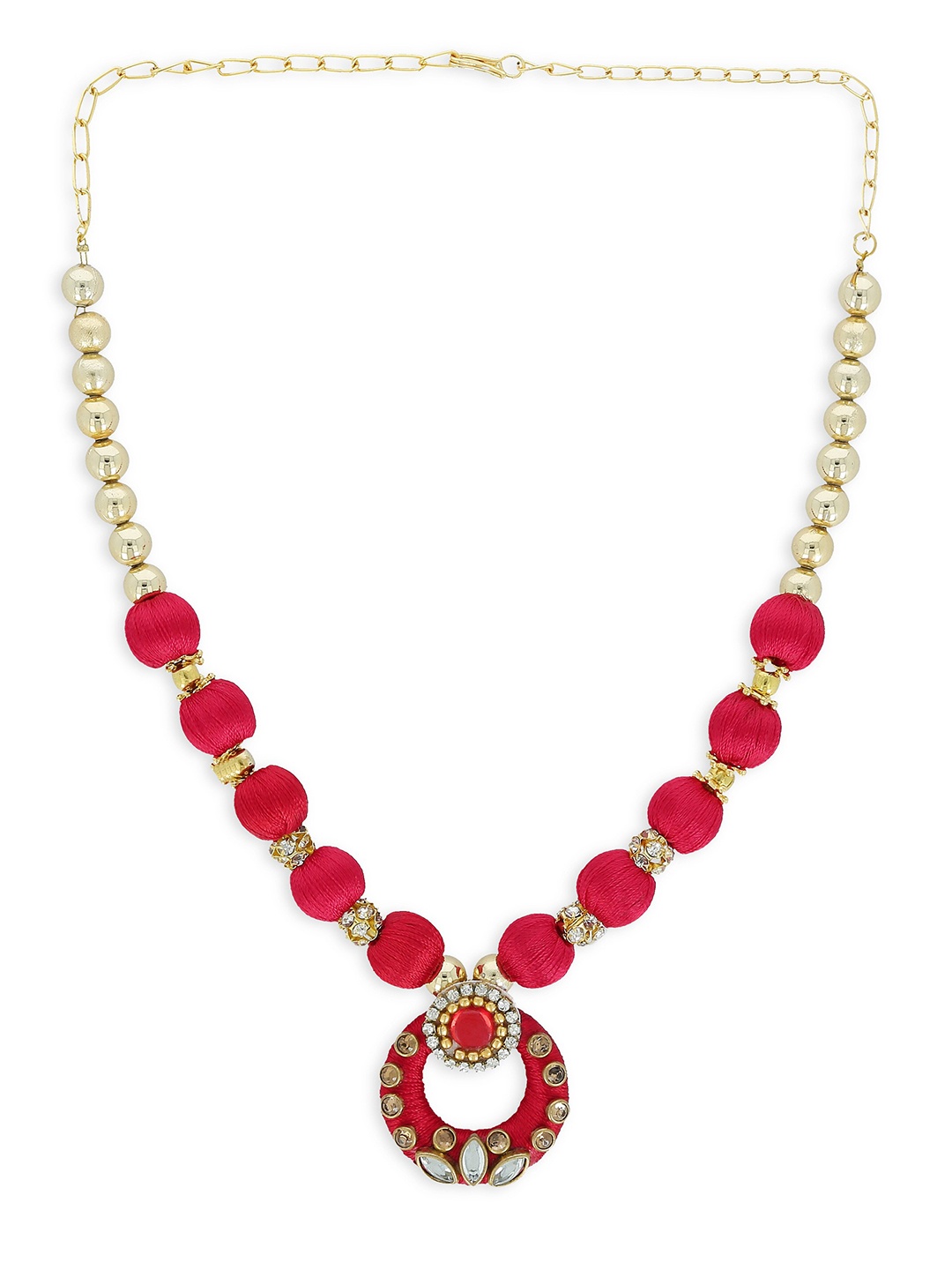 

AKSHARA Girls Gold-Plated Necklace