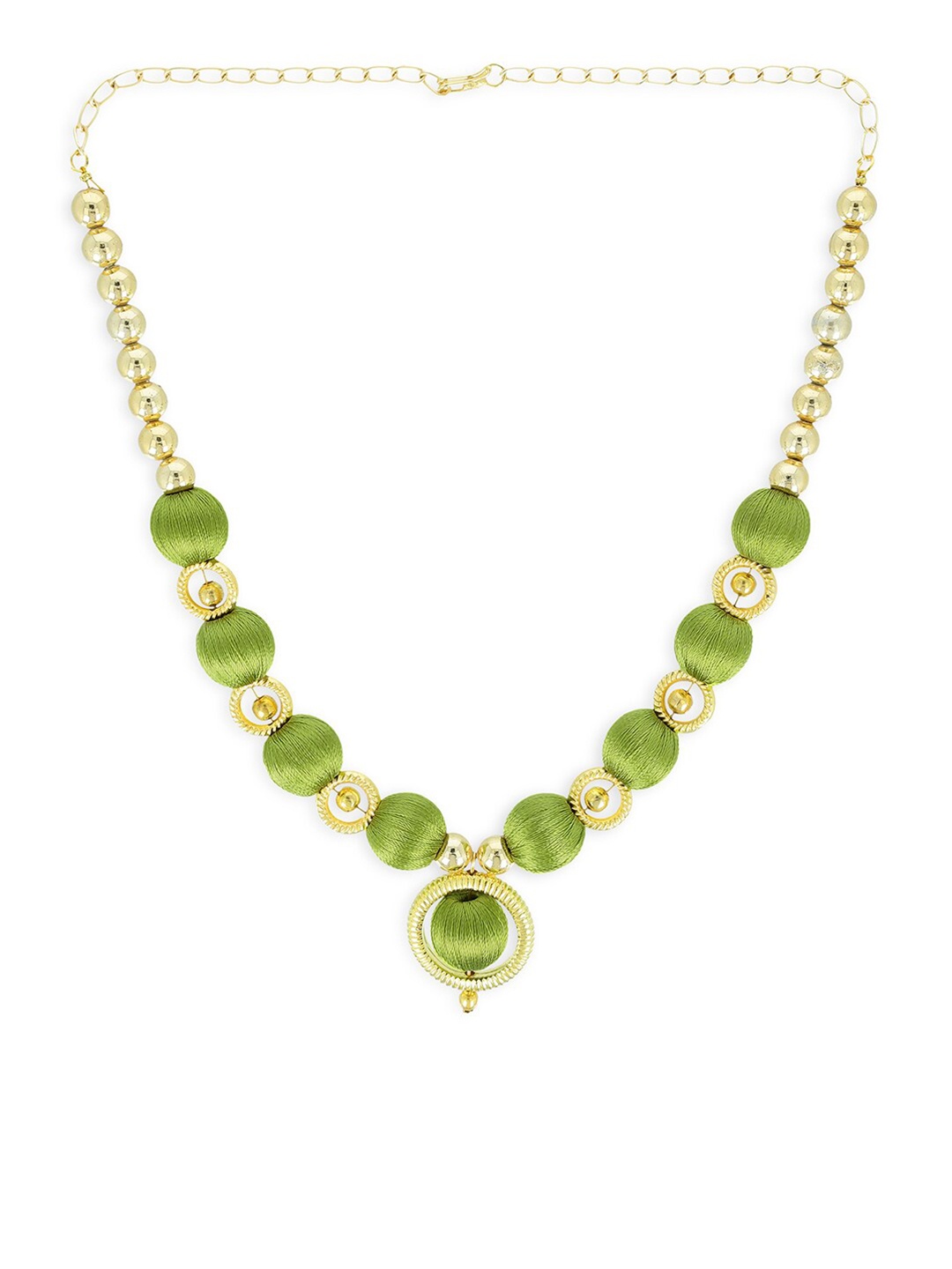 

AKSHARA Girls Gold-Plated Necklace