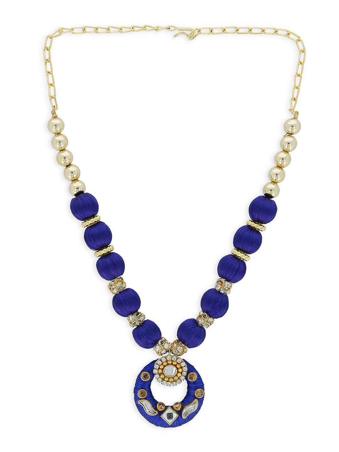 

AKSHARA Girls Gold-Plated Necklace
