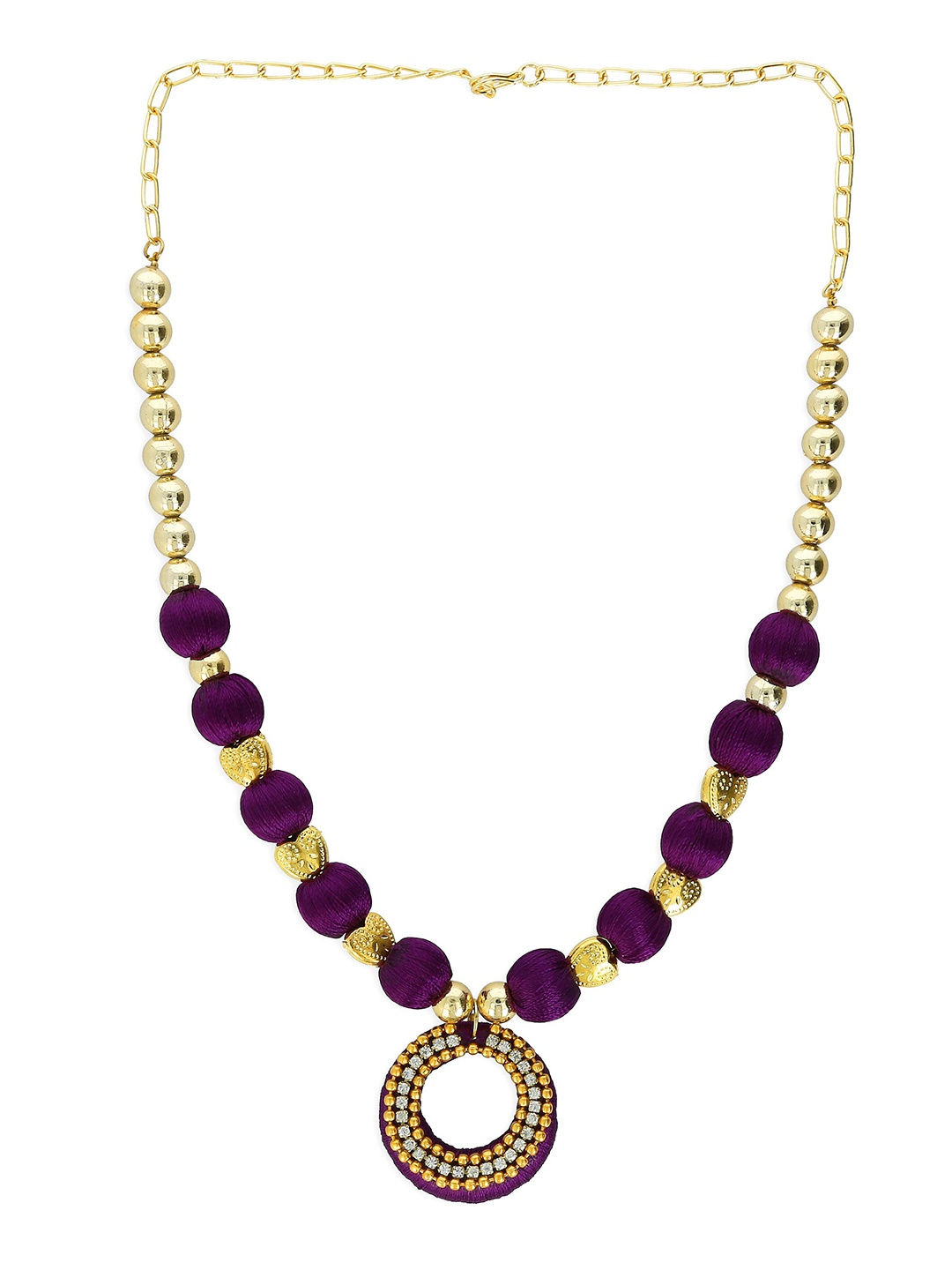 

AKSHARA Girls Gold-Plated Necklace