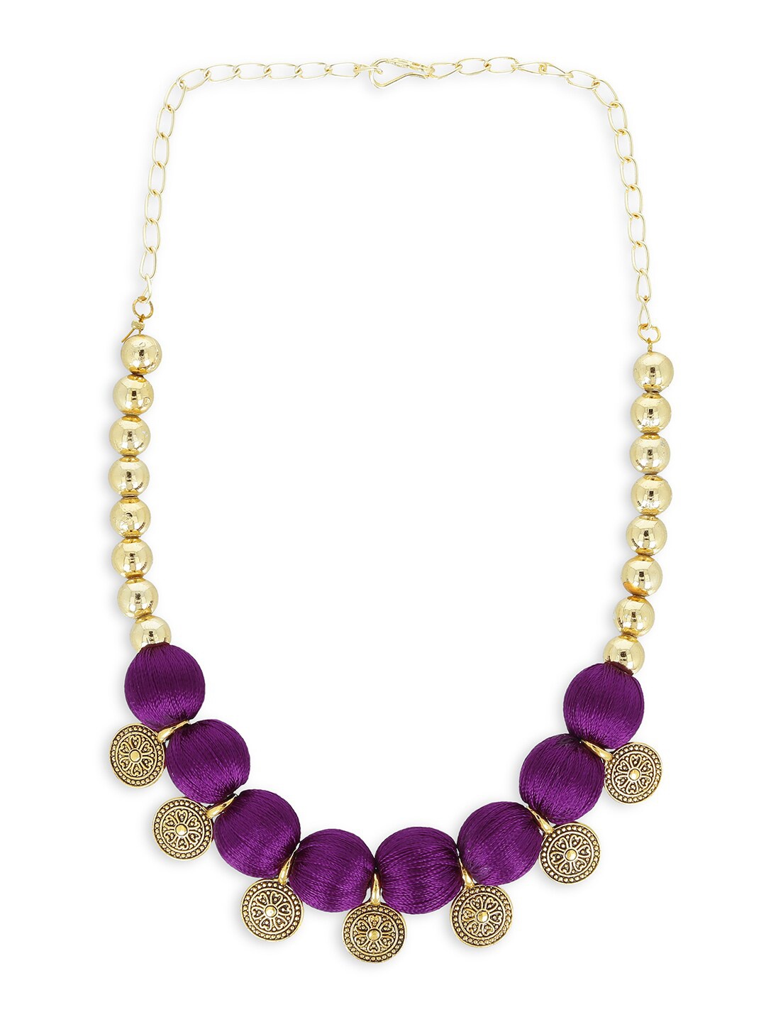 

AKSHARA Girls Gold-Plated Necklace