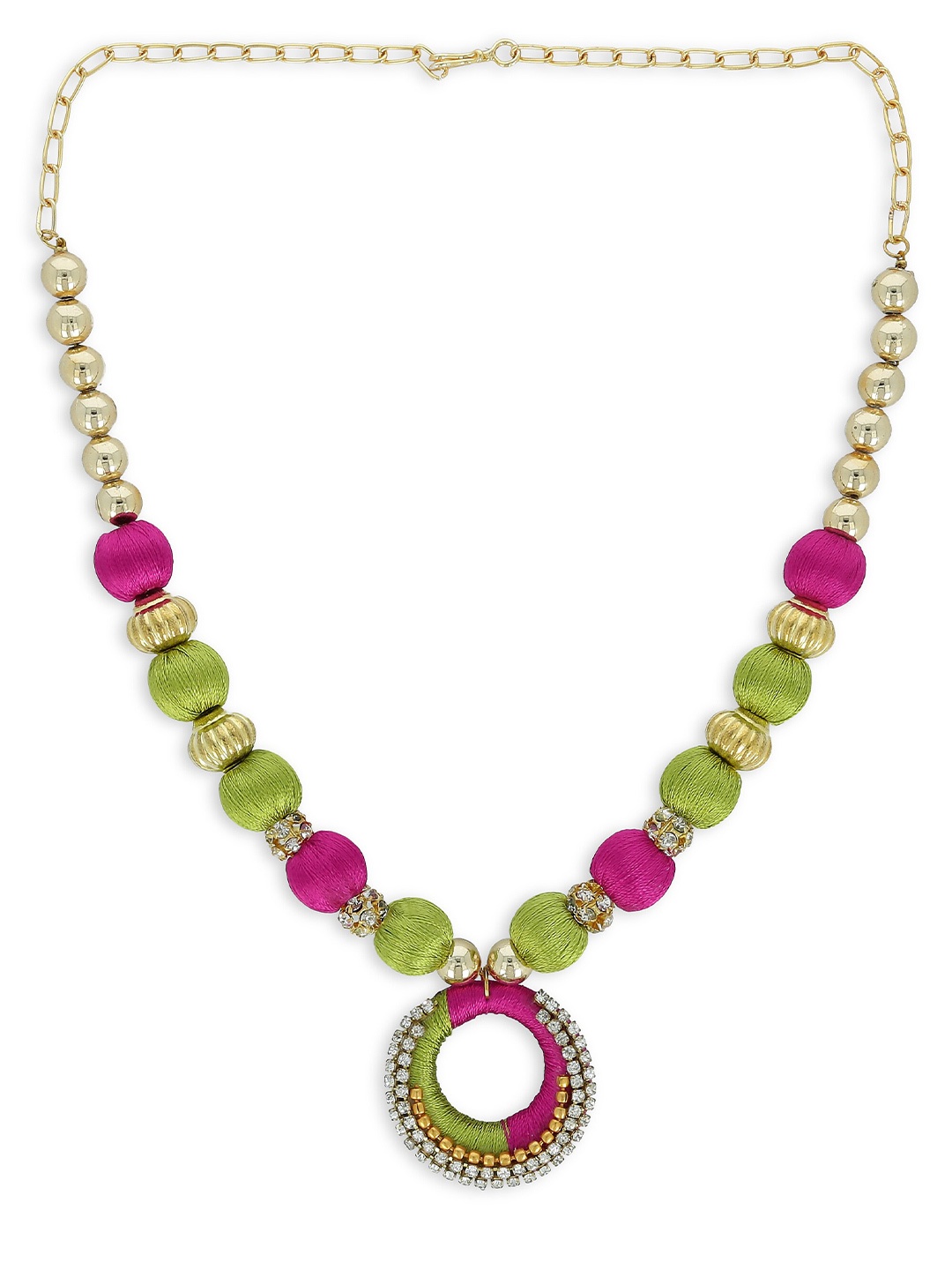 

AKSHARA Girls Gold-Plated Necklace