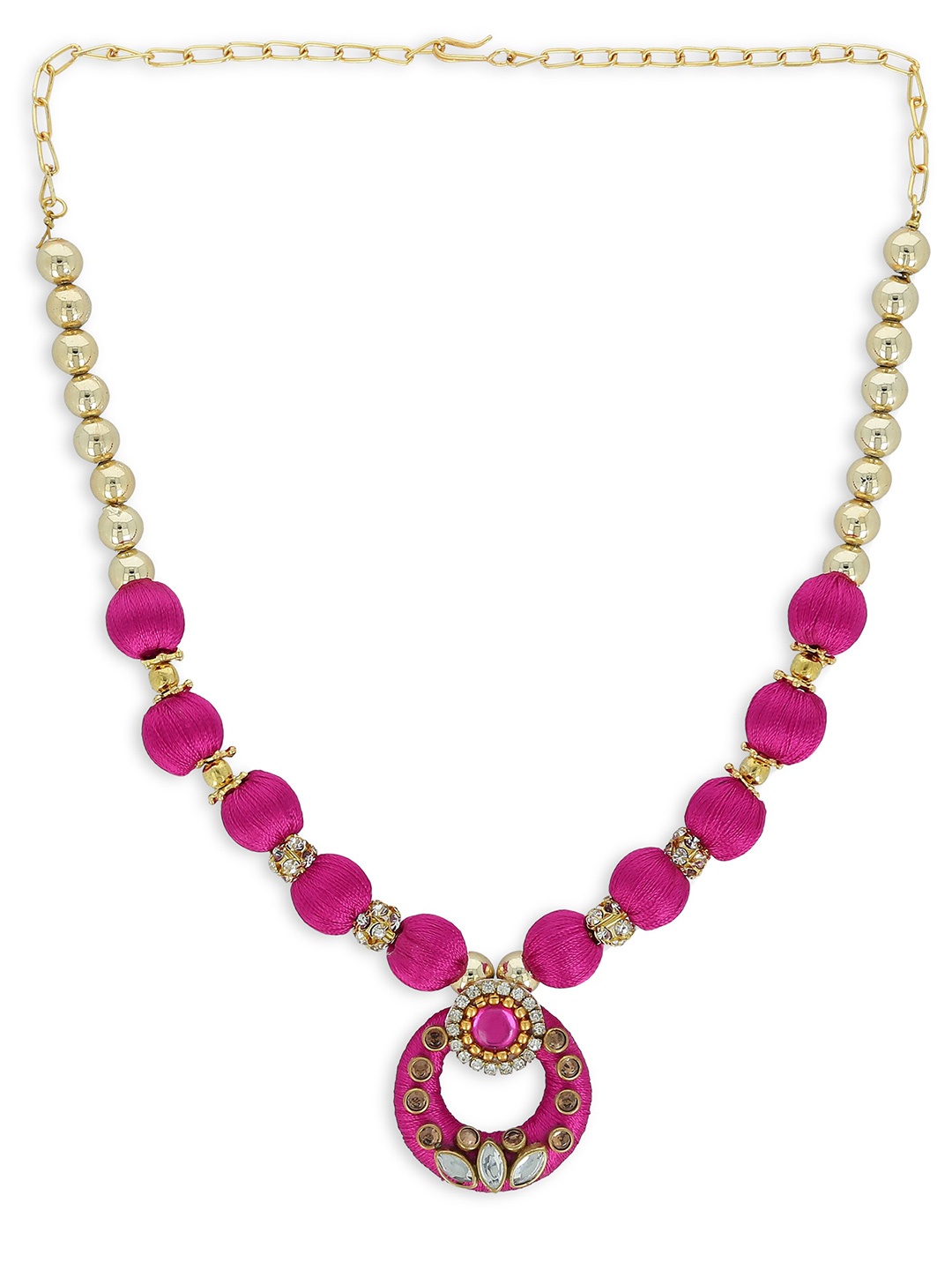 

AKSHARA Girls Gold-Plated Necklace