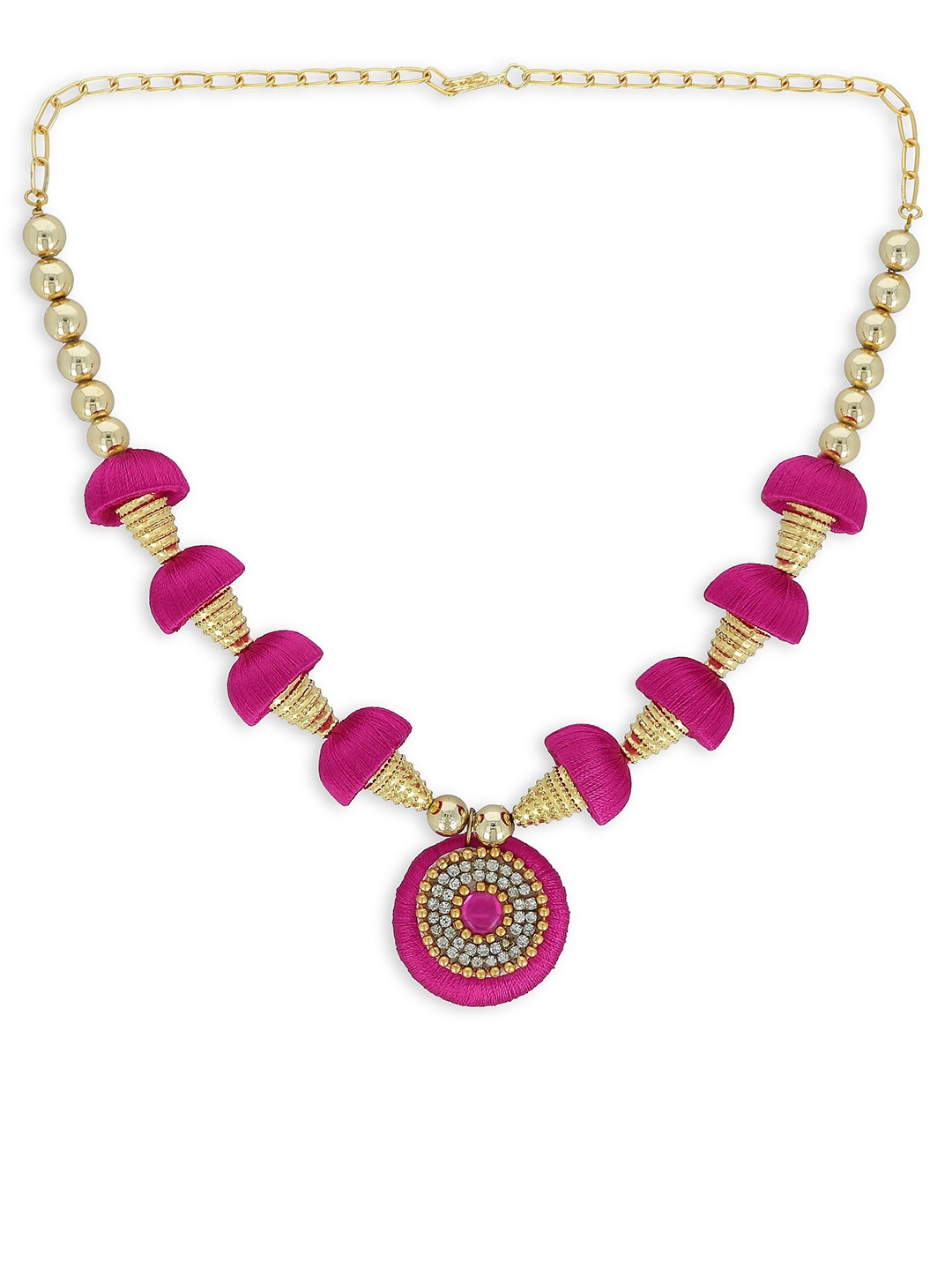 

AKSHARA Girls Gold-Plated Necklace